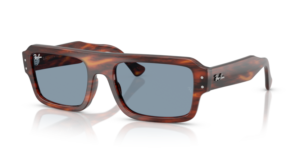 Ray-Ban 4454 FLACKO, cor 139856 · Listrado havana
