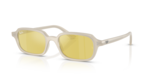 Ray-Ban 4455 ZURI, cor 68086D · Cloudy warm branco