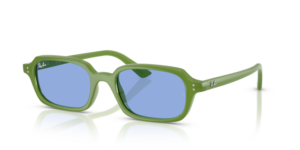 Ray-Ban 4455 ZURI, cor 681080 · Cloudy jungle verde