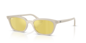 Ray-Ban 4456 ZAYA, cor 68086D · Cloudy warm branco