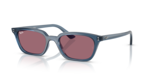 Ray-Ban 4456 ZAYA, cor 68121A · Azul claro