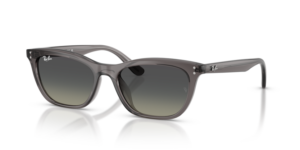 Ray-Ban 4474D, cor 667511 · Transparente cinzento escuro