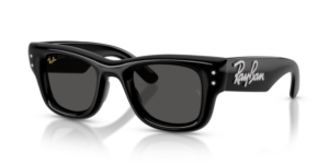 Ray-Ban 4940B - WAYFARER PUFFER, cor 686487 · Preto & strass