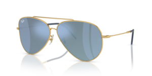 Ray-Ban R0101S AVIATOR REVERSE, cor 001/GA · Arista dourado