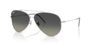 Ray-Ban R0101S AVIATOR REVERSE, cor 003/11 · Prateado