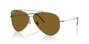 Ray-Ban R0101S AVIATOR REVERSE, cor 004/83 · Gunmetal