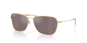 Ray-Ban R0102S CARAVAN REVERSE, cor 001/LB · Arista dourado
