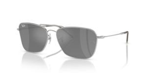 Ray-Ban R0102S CARAVAN REVERSE, cor 003/GS · Prateado