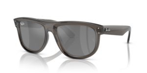 Ray-Ban R0501S BOYFRIEND REVERSE, cor 6707GS · Transparente cinzento escuro