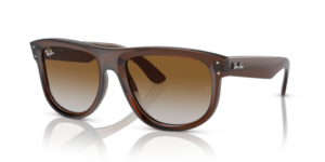 Ray-Ban R0501S BOYFRIEND REVERSE, cor 6709CB · Transparente castanho