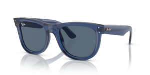 Ray-Ban R0502S WAYFARER REVERSE, cor 67083A · Transparente navy azul