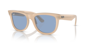 Ray-Ban R0502S WAYFARER REVERSE, cor 678072 · Opal bege & honey