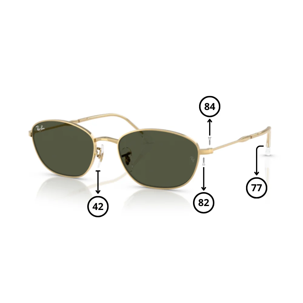 Peças de reposição Ray-Ban RB3749 Originais