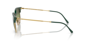 Hastes originais Ray-Ban RB4416 New Clubmaster, cor 6655 · Verde sobre dourado