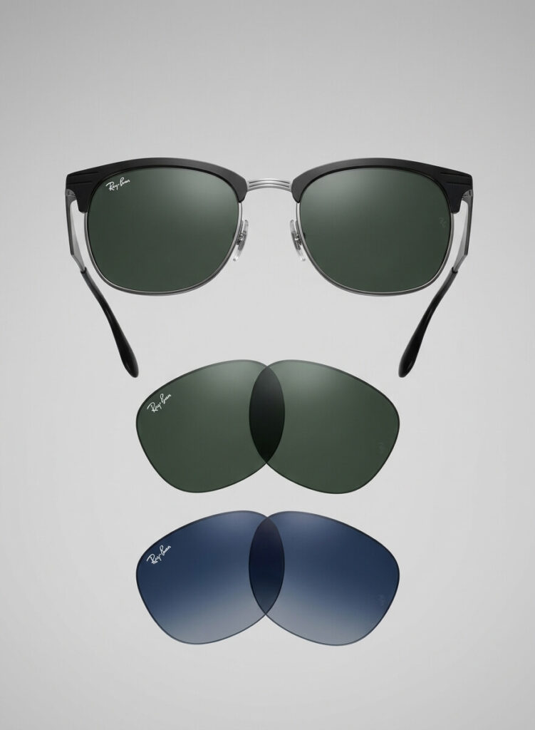 Lentes verdes Ray-Ban 3538 originais | Reposição oficial