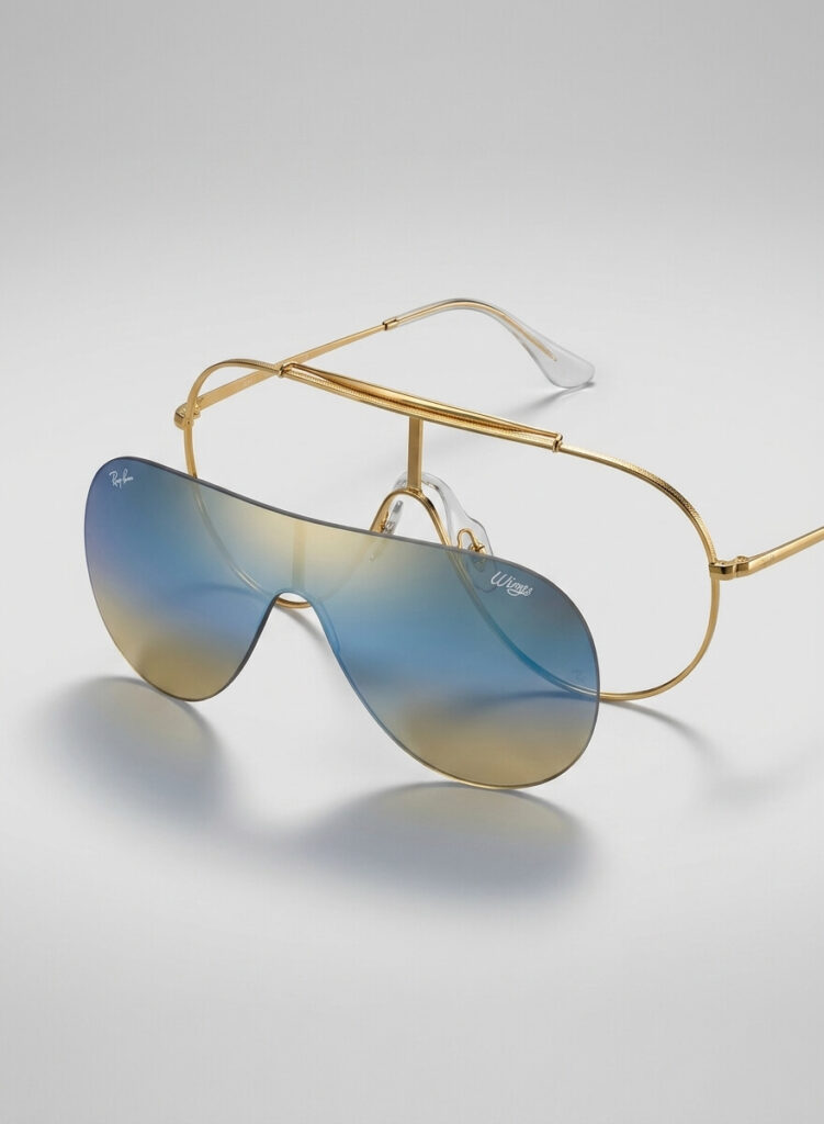 Lentes originais Ray-Ban 3597 Wings | Reposição oficial