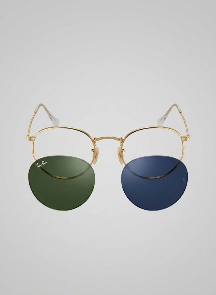 Lentes Ray-Ban 3447N – Reposição original para Round Metal