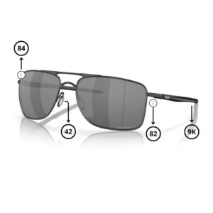 Peças de reposição Oakley 4124 GAUGE 8 originais