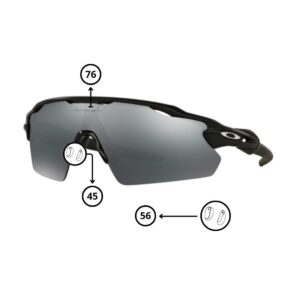 Peças de reposição Oakley 9211 RADAR EV PITCH originais