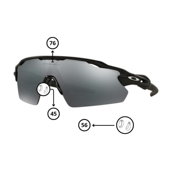 Peças de reposição Oakley 9211 RADAR EV PITCH originais