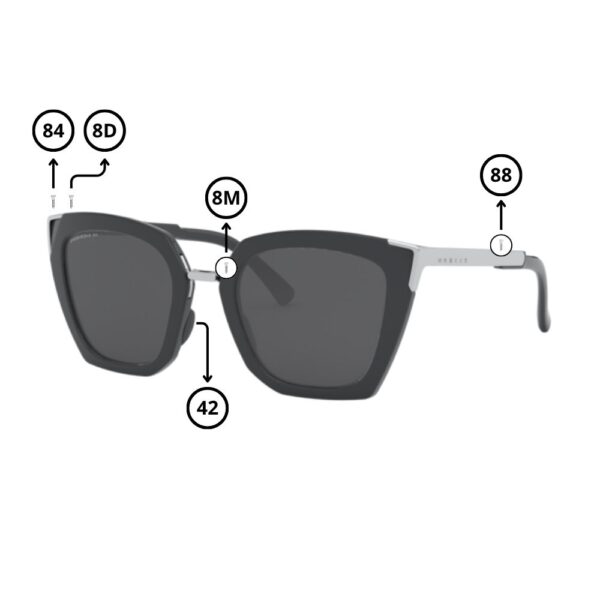 Peças de reposição Oakley 9445 SIDESWEPT originais