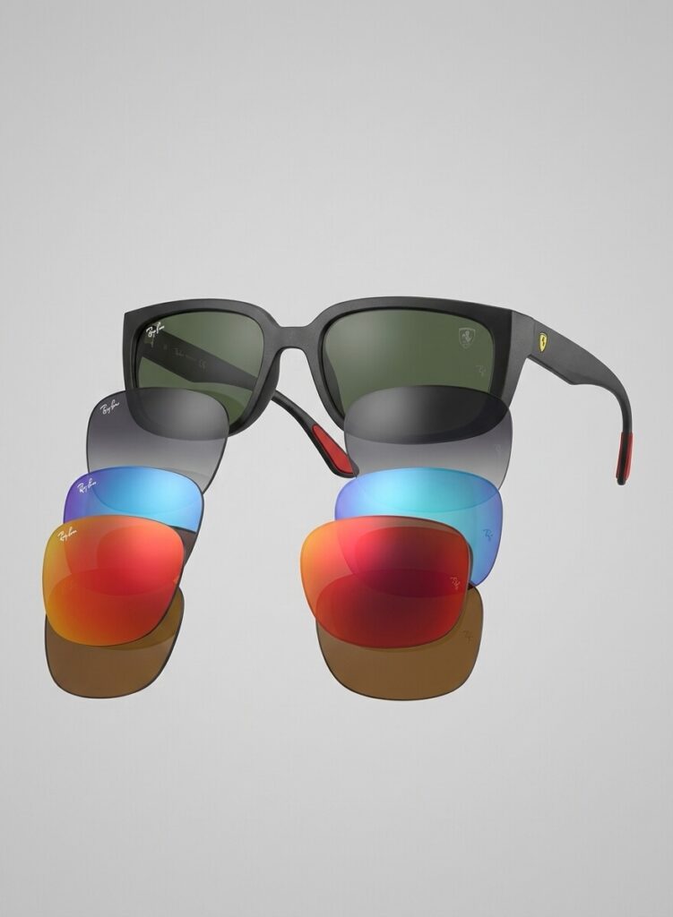 Lentes originais Ray-Ban RB4443M de reposição