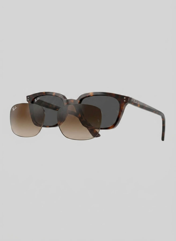 Lentes originais Ray-Ban RB4456 Zaya | Peça oficial de reposição