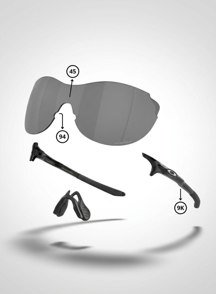 Peças Oakley 9453 EVZERO ASCEND