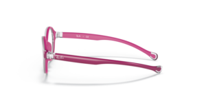 Hastes originais Ray-Ban RB9075V, cor 3878 · Transparente sobre fuchsia