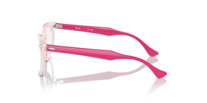 Hastes originais Ray-Ban RB9098V, cor 3975 · Transparente rosa