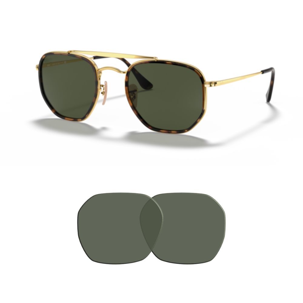 Lentes de reposição Compatíveis Ray-Ban 3648M THE MARSHAL II