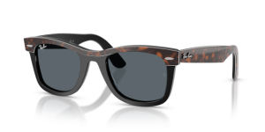 Lentes originais Ray-Ban RB2240 Wayfarer, cor R5 · Azul