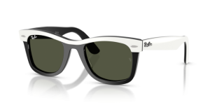 Lentes originais Ray-Ban RB2240 Wayfarer, cor 31 · Verde