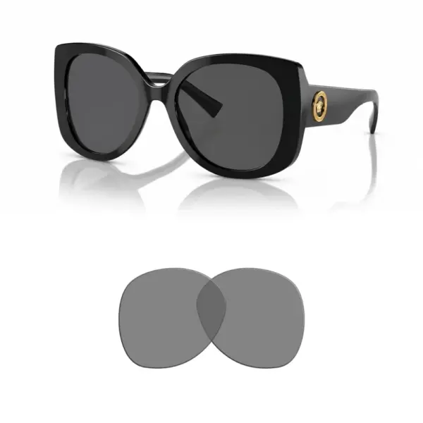Lentes de reposição compatíveis Versace 4387