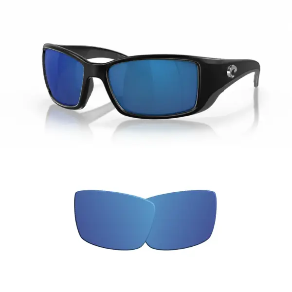 Lentes de reposição Costa del Mar 9014 Blackfin Compatíveis