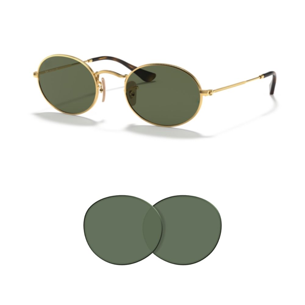 Lentes de reposição Compatíveis Ray-Ban 3547N OVAL