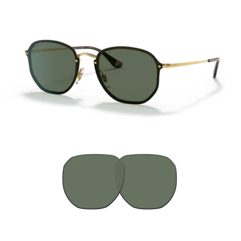 Lentes de reposição Compatíveis Ray-Ban 3579N BLAZE HEXAGONAL
