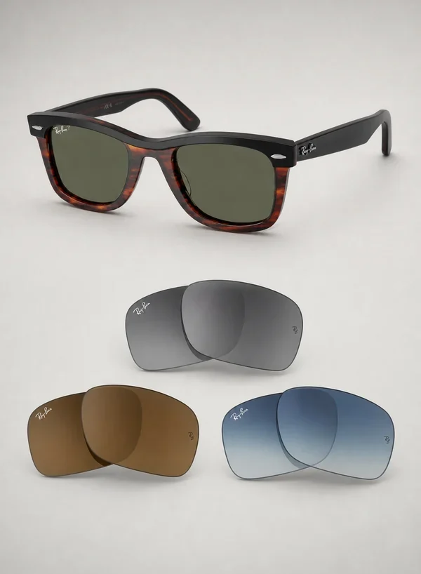 Lentes de substituição originais Ray-Ban RB2240